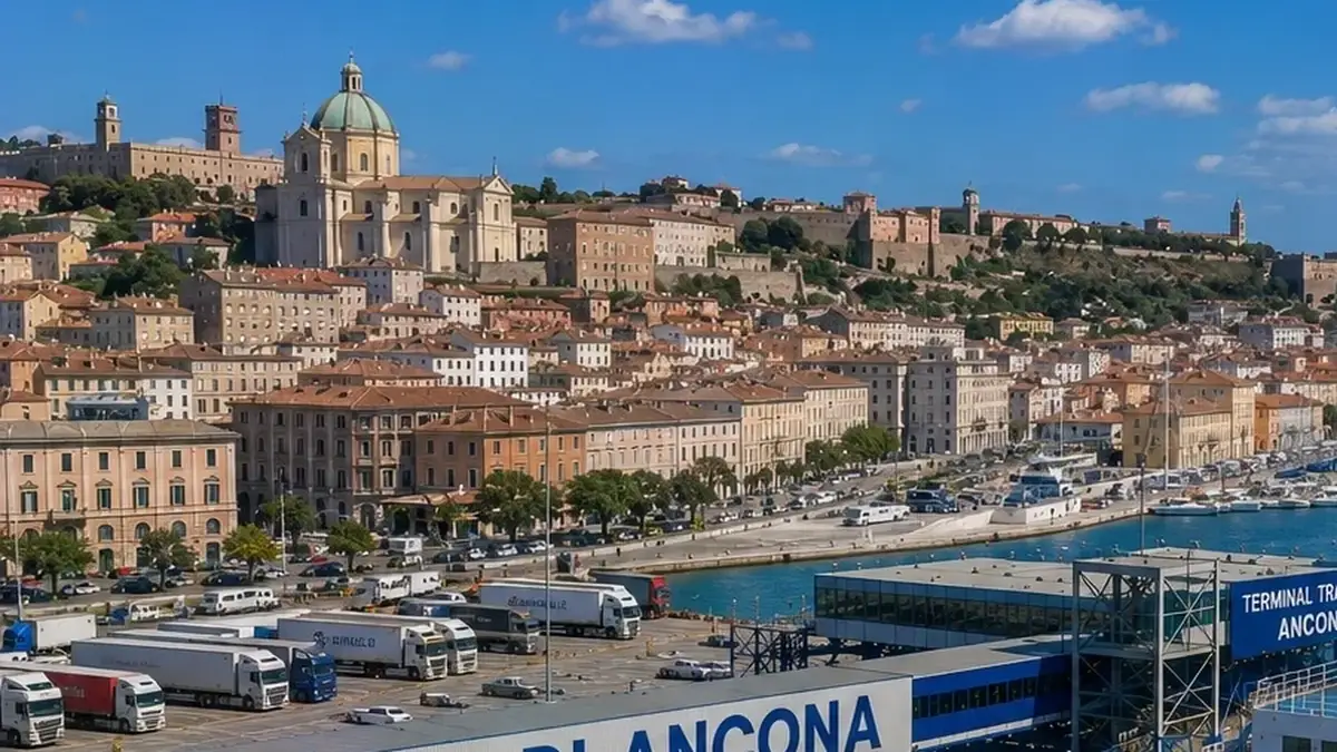Fergereise og havneinformasjon for Ancona–Korfu