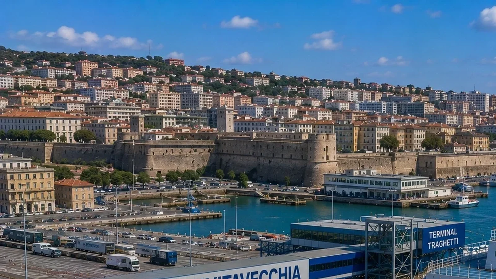Fergereise og havneinformasjon for Civitavecchia–Palermo