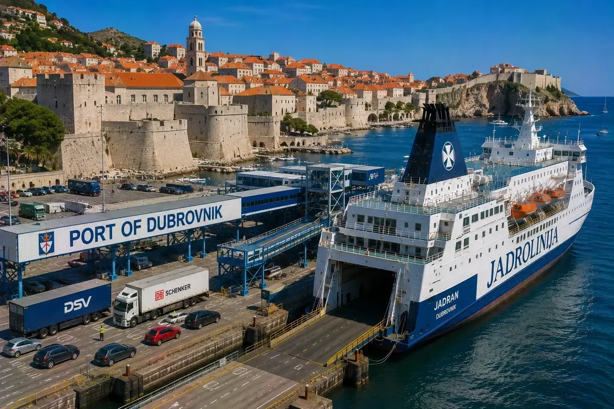 Fergereise og havneinformasjon for Bari–Dubrovnik