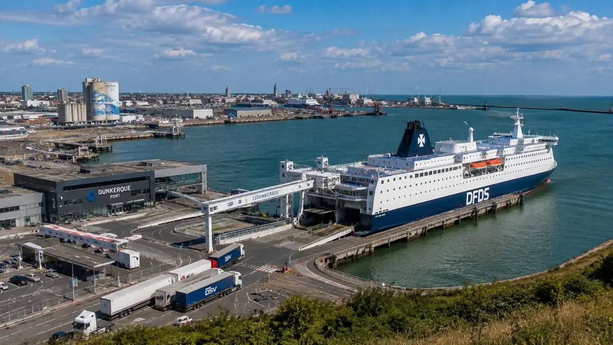 Fergereise og havneinformasjon for Rosslare–Dunkirk