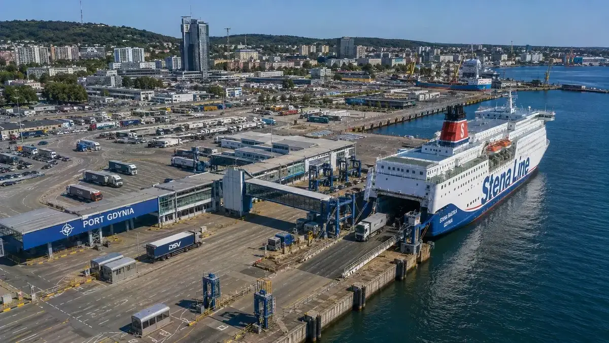 Fergereise og havneinformasjon for Gdynia–Karlskrona
