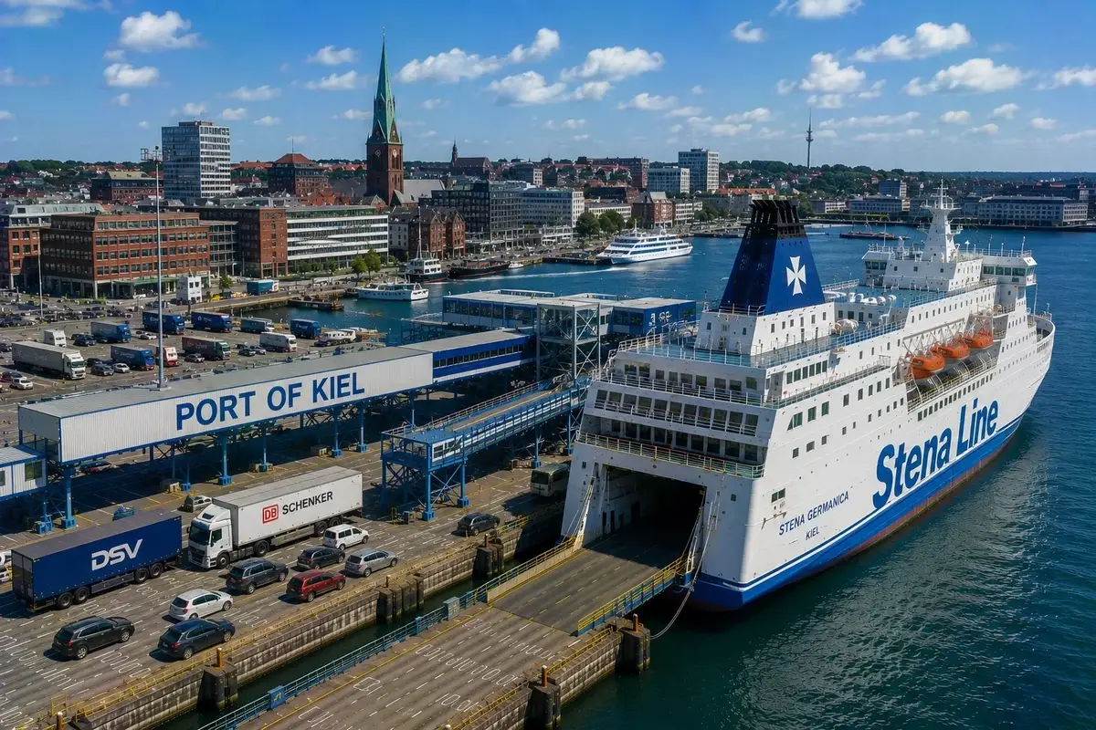 Fergereise og havneinformasjon for Kiel–Klaipėda
