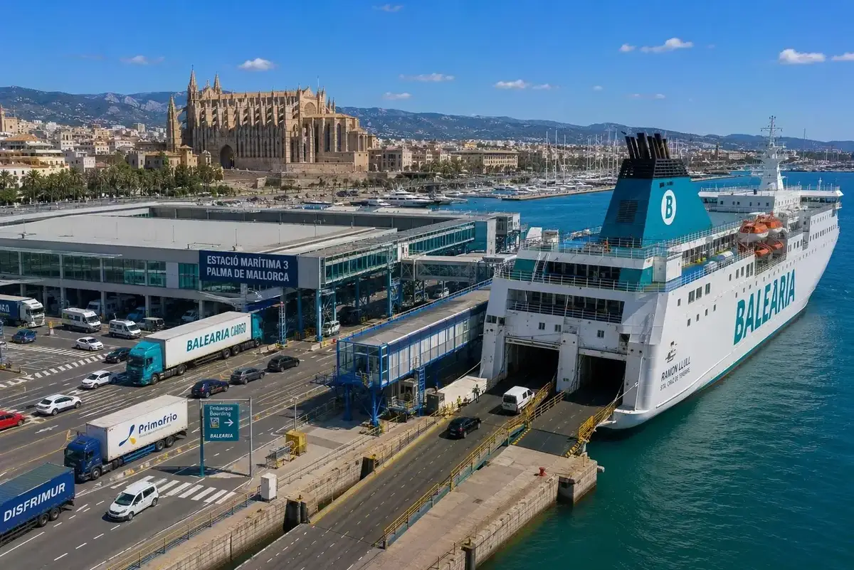 Fergereise og havneinformasjon for Palma–Mahón