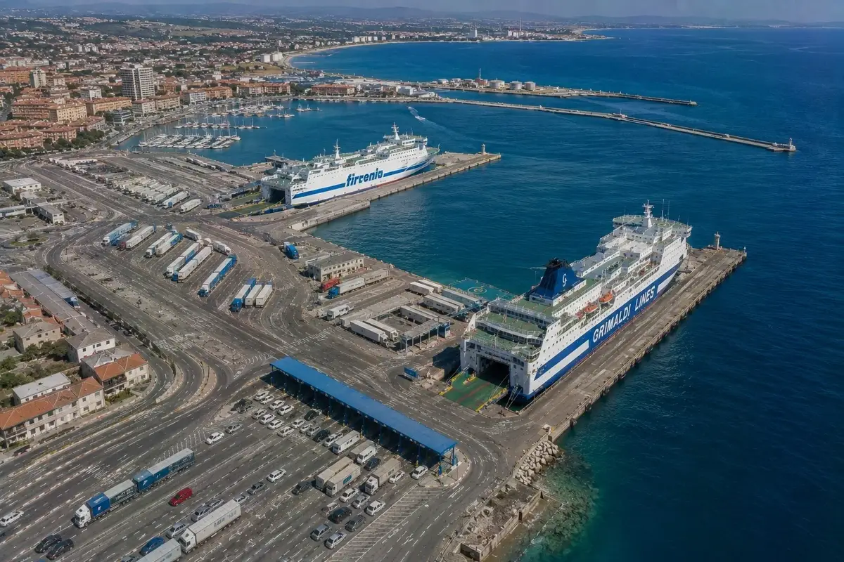 Fergereise og havneinformasjon for Nice–Porto Torres