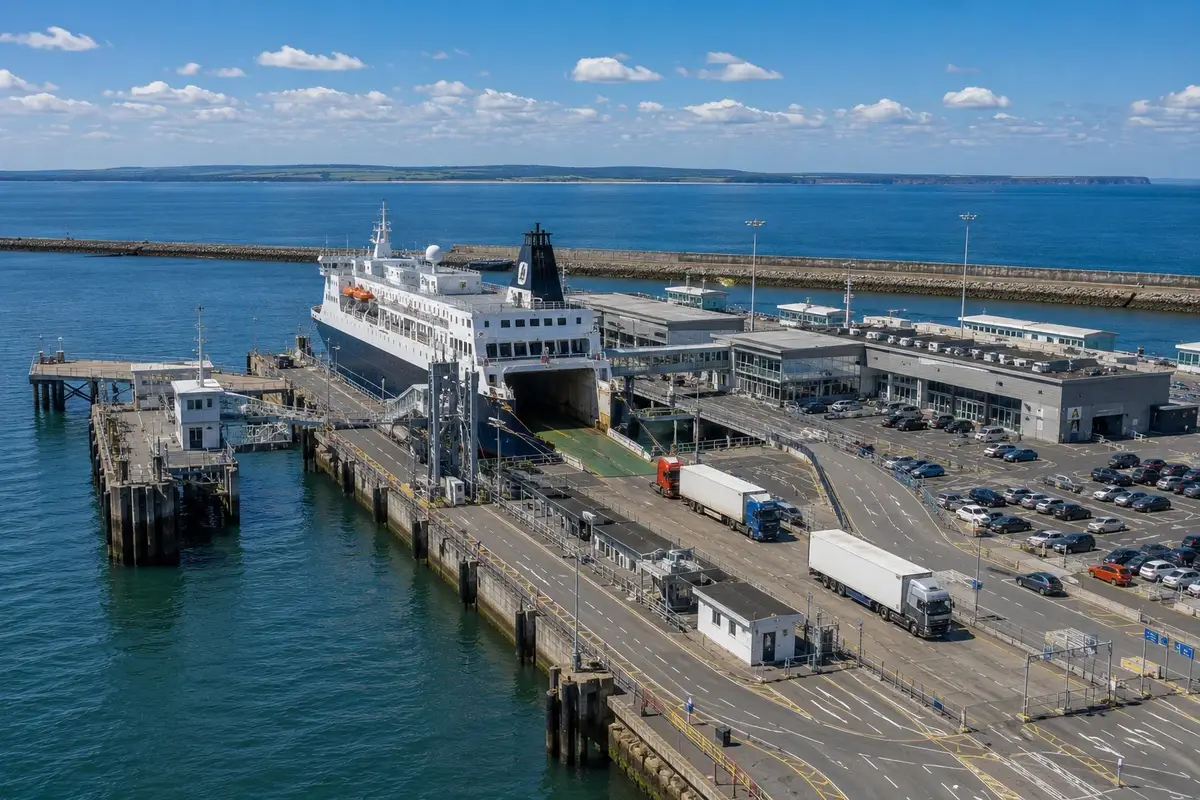 Fergereise og havneinformasjon for Rosslare–Dunkirk
