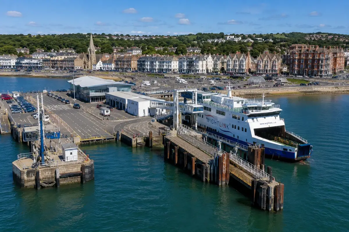 Fergereise og havneinformasjon for Southsea–Ryde