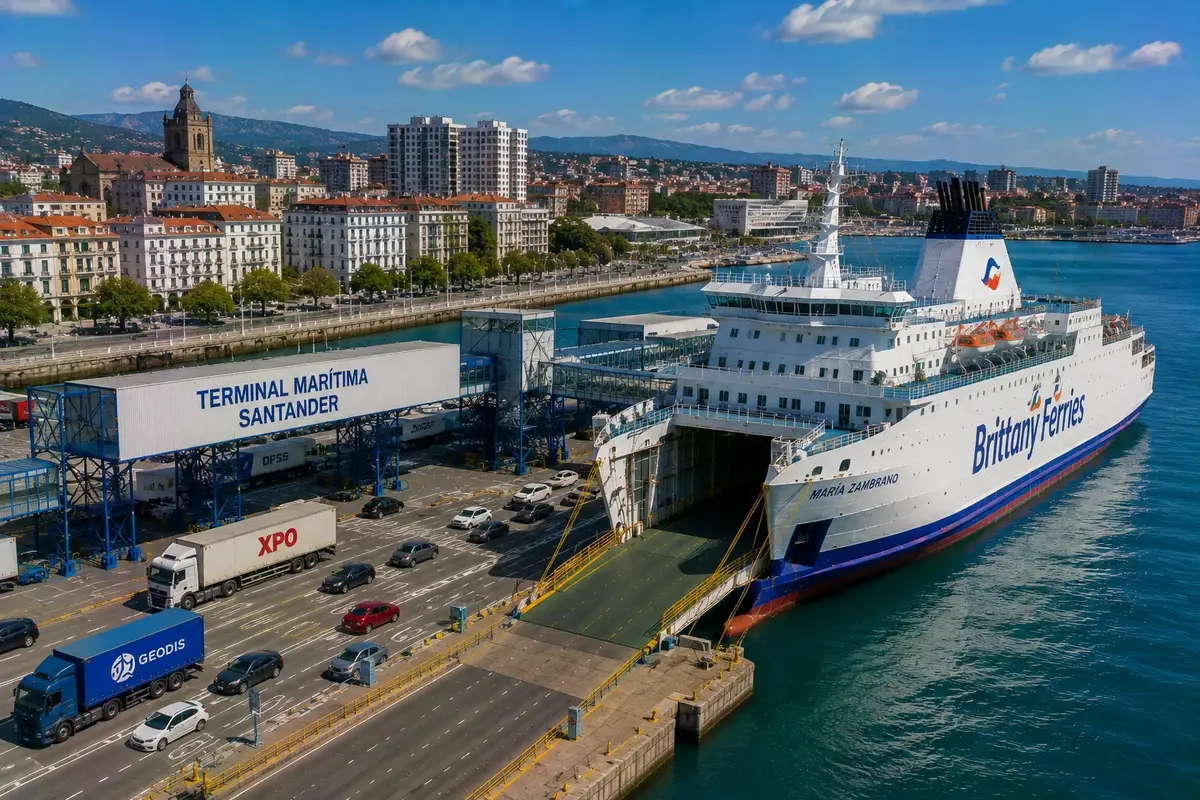 Fergereise og havneinformasjon for Plymouth–Santander