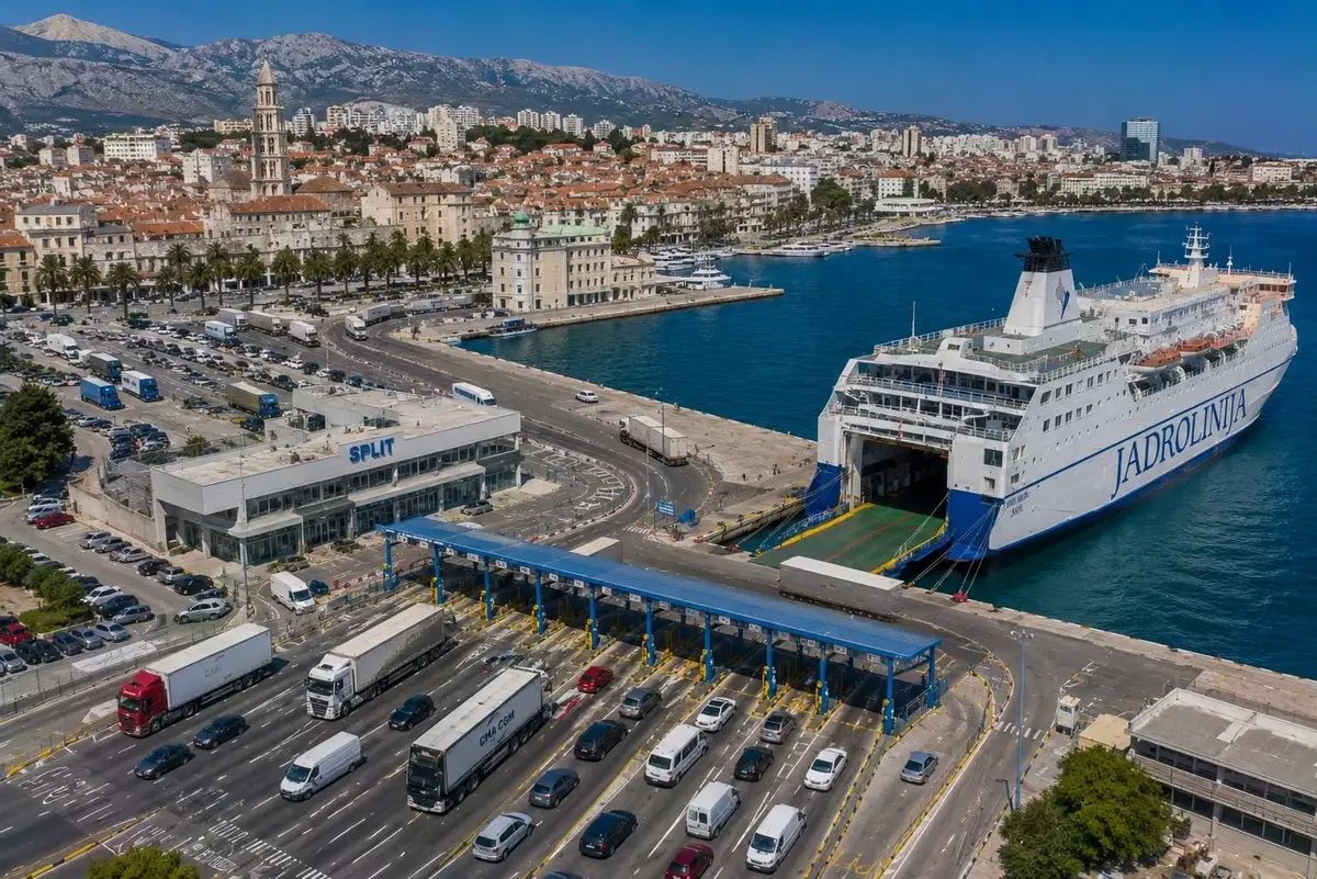 Fergereise og havneinformasjon for Split–Supetar