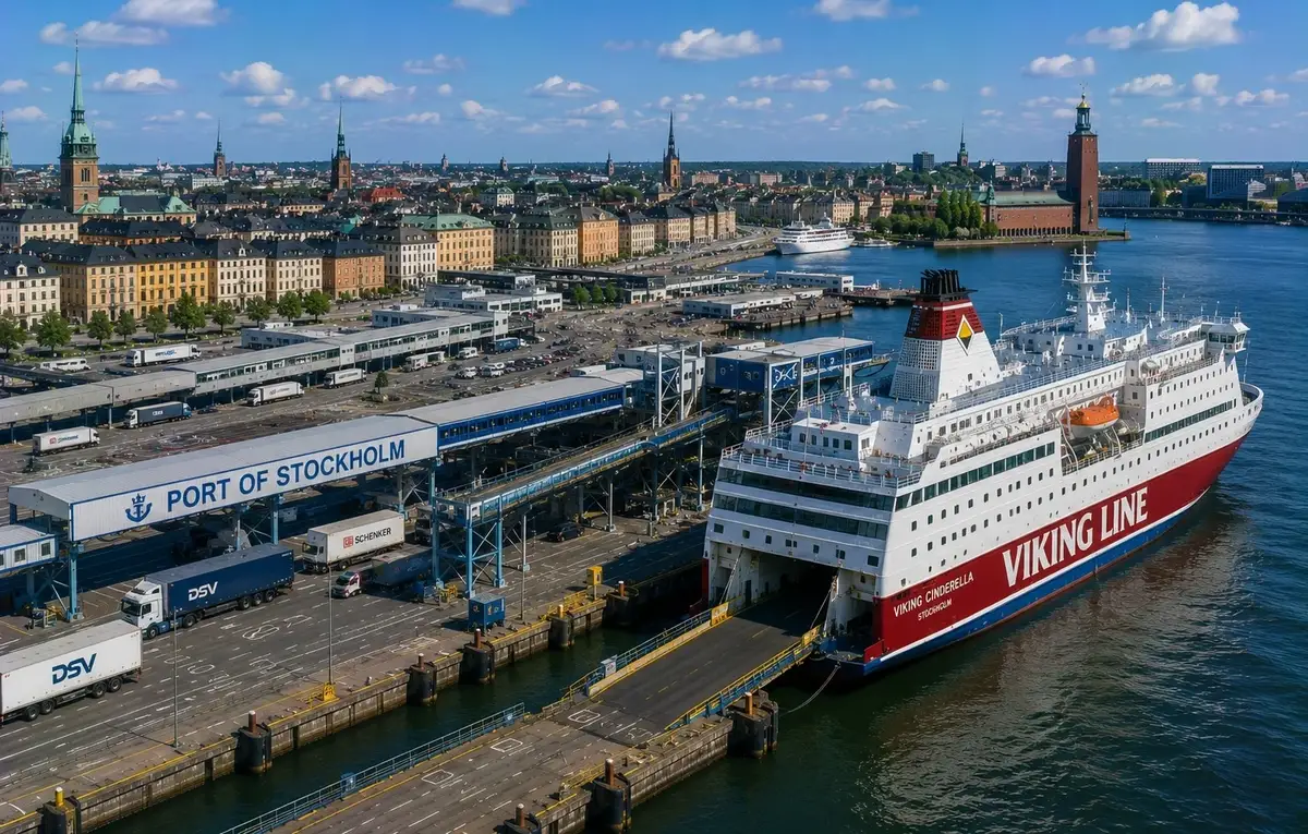 Fergereise og havneinformasjon for Helsinki–Stockholm